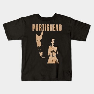 vintage retro portishead Kids T-Shirt